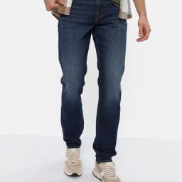 American Eagle Men Blue AirFlex+ Slim Straight Jean-picture-29