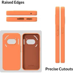 Sprig Back Cover for Nothing Phone 2a (Orange) image 2