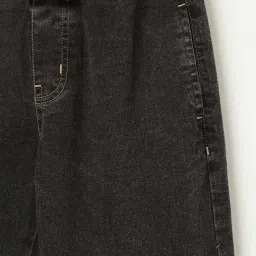 Fame Forever by Lifestyle Kids Black Cotton Cut N Sew Jeans image 3