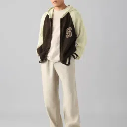 The Souled Store Dune Oversized Hooded Jacket image 3