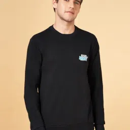 YU by Pantaloons Black Regular Fit Sweatshirt-image-103