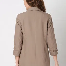 Vero Moda Light Brown Regular Fit Blazer image 3