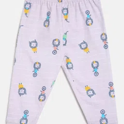 MINIKLUB Kids Multicolor Printed Pants (Pack Of 3) image 3