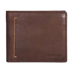 SASSORA Izan Brown & Tan Small Leather Bi-Fold Wallet for Men-picture-23