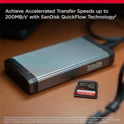 SanDisk Extreme Pro SD UHS I 64GB Card for DSLR and Mirrorless Cameras (Black) image 2