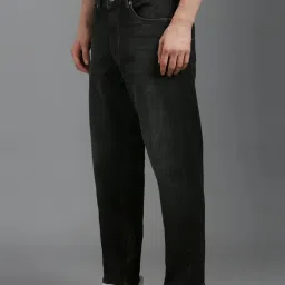 Louis Philippe Grey Cotton Slim Fit Jeans image 3