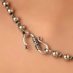 Jaypore Silver Hook Necklace image 5