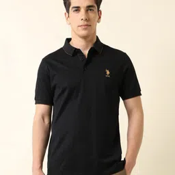 U.S. Polo Assn. Men Polo Collar Slim Fit T-shirt-picture-14