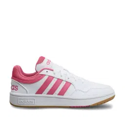 Adidas Women's HOOPS 3.0 White Basketball Shoes-picture-11