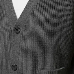Mast & Harbour Men Ribbed Cardigan image 5