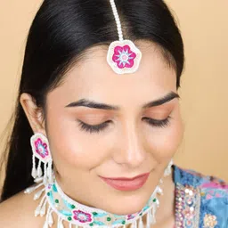 Tipsy closet Women Red Jewellery Set-picture-16