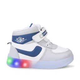 KATS Kids Sky Blue JORDAN Led Light Sneakers image 2