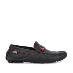 Hitz Men's Black Casual Loafers-image-23