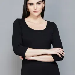 Code by Lifestyle Black Slim Fit Top-picture-23