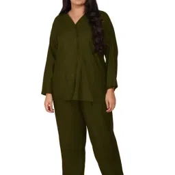 LASTINCH Olive Shirt With Pyjamas-picture-27