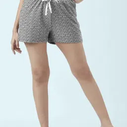 Dreamz by Pantaloons Grey Cotton Printed Shorts-picture-24