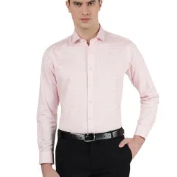 Greenfibre Pink Cotton Slim Fit Shirt-picture-42