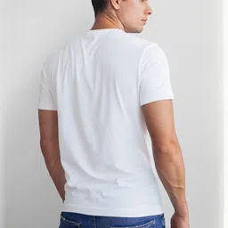 Seekbuylove Typography Printed Round Neck Bio Finish Pure Cotton T-shirt image 2