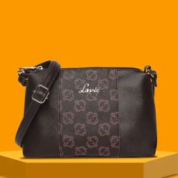 Lavie Mono Purple Printed Medium Sling Handbag-picture-26