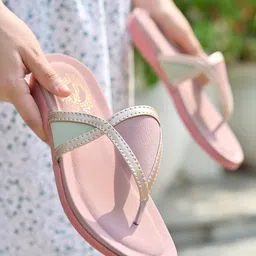 Shoetopia Strap Detailed Sandals - Pink-picture-26