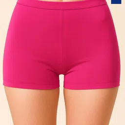 HIRRUX Women Solid Pack of 2 Slim Fit Cycling Sports Shorts-picture-21