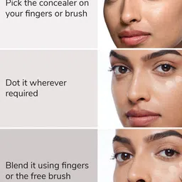 MILA BEAUTE Conceal It Pot Concealer Enriched With SPF 15 & Vitamin E - 4 g - Light Ivory image 2