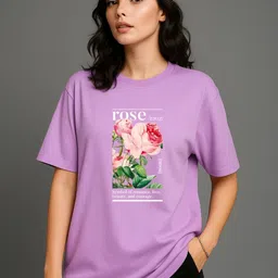 Moda Rapido Women Floral Printed T-shirt-picture-16