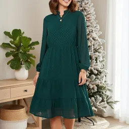 ZUMMER Embroidered Shirt Dress image 3