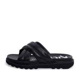 Kickers Women's NEALINE-IN Black Cross Strap Sandals image 3