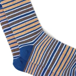 Reebok Multicolor Striped Large Cotton Ankle Length Socks image 3