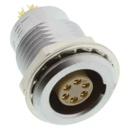 LEMO SOCKET, PANEL MOUNT, 1B, 6WAY, EGG.1B.306.CLL-picture-41