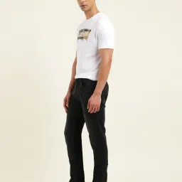 Levi's 512 Black Cotton Slim Fit Jeans image 3