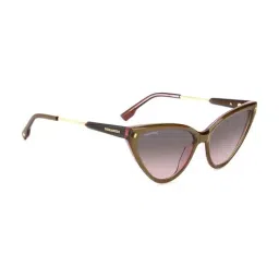 DSQUARED2 Brown UV Protection Cat Eye Sunglasses for Men image 3