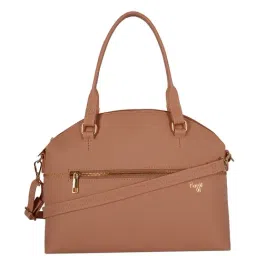 Baggit L Mangelina Light Pink Solid Medium Handbag-picture-22