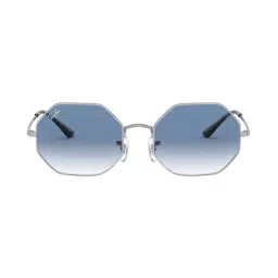 Ray-Ban 0RB1972 Light Blue Anti-Reflective Beveled Sunglasses - 54 mm-image-8