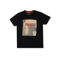 Pepe Jeans Kids Black Printed T-Shirt-picture-38