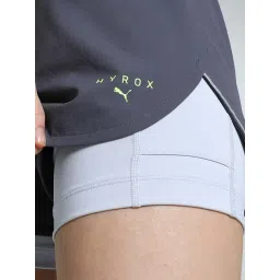 Puma Galactic Grey Regular Fit Sports Shorts image 5