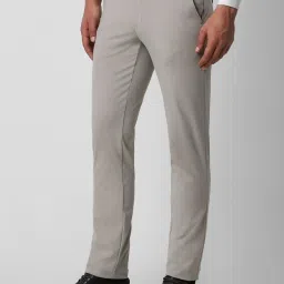 Van Heusen Grey Slim Fit Trousers image 3