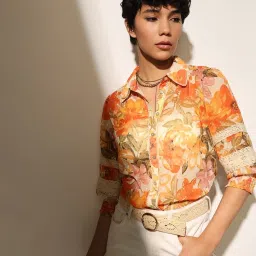 Only Multi Print Shirt image 3