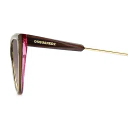 DSQUARED2 Brown UV Protection Cat Eye Sunglasses for Men image 4