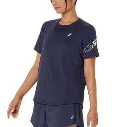 Asics Women's Indigo Fog Icon Ss Top image 3