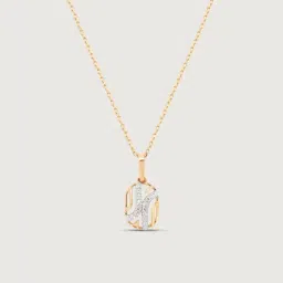 Mia by Tanishq Diamond 14k (585) Yellow Gold Pendant for Women image 2