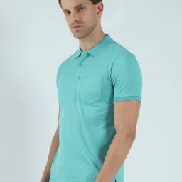 Monte Carlo Green Regular Fit Polo T-Shirt image 3