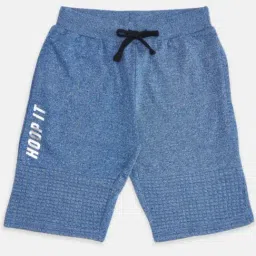 Pantaloons Junior Blue Cotton Printed Shorts-image-46