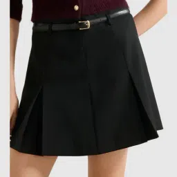 Delilah Belted Mini Skirt-image-69