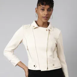 SHOWOFF Beige Regular Fit Tailored Jacket-image-68