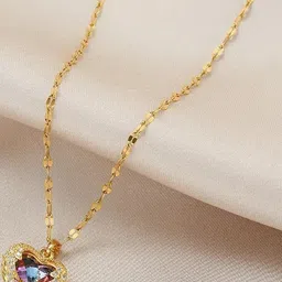 SZN Gold-Plated Stainless Steel Necklace image 2