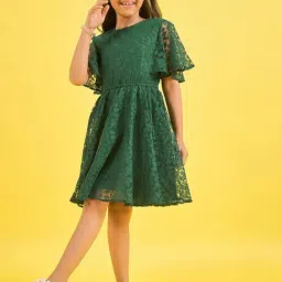 StyloBug Girls Green Dress-picture-22