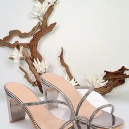 Carlton London Women's Gun Metal Casual Sandals-picture-29