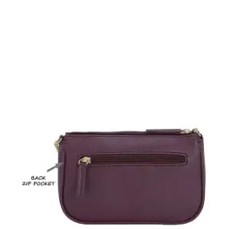 Lavie Rigel Purple Solid Medium Sling Handbag image 4